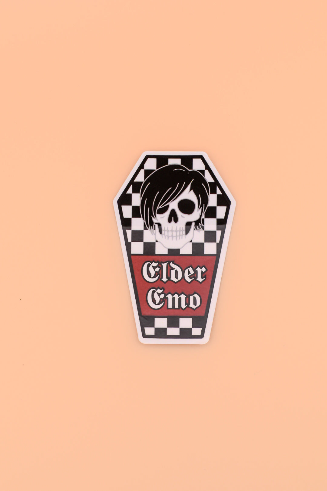 Elder Emo Coffin - Sticker