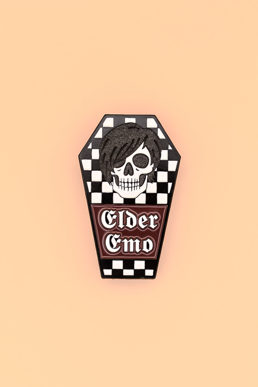 Elder Emo Coffin - Enamel Pin