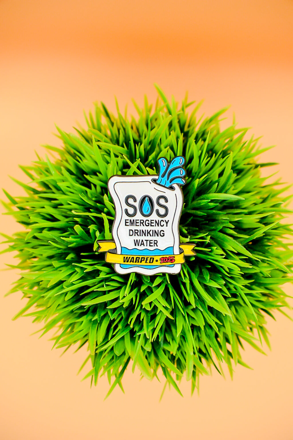 SOS Emergency Water Warped Tour Inspired - Enamel Pin