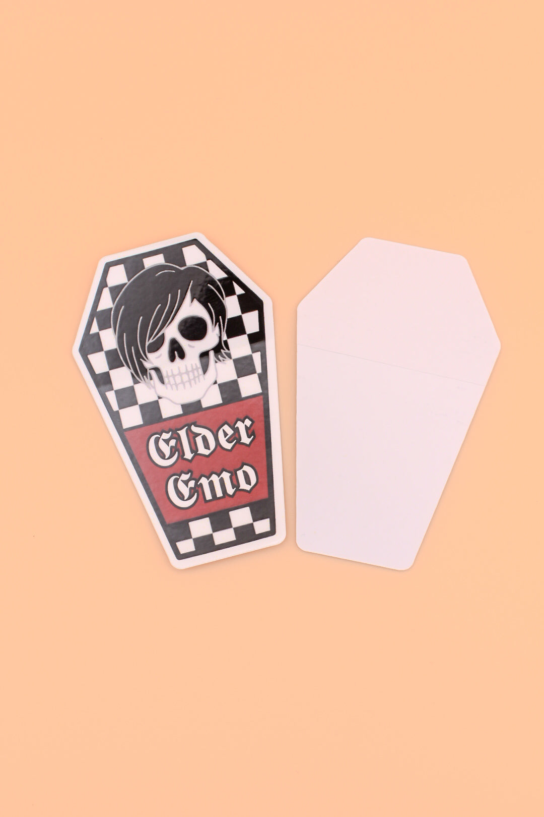 Elder Emo Coffin - Sticker