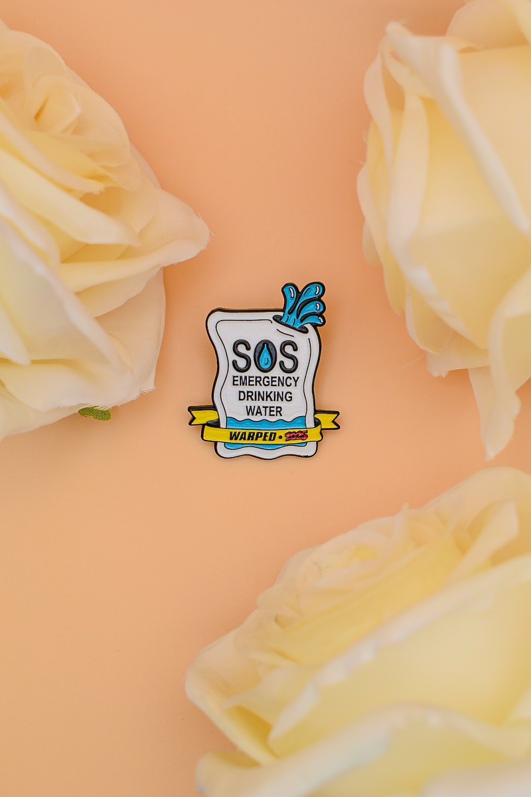 SOS Emergency Water Warped Tour Inspired - Enamel Pin