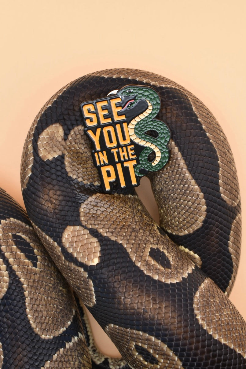 See You In The Pit - Enamel Pin