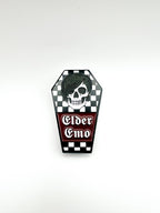 Elder Emo Coffin - Enamel Pin