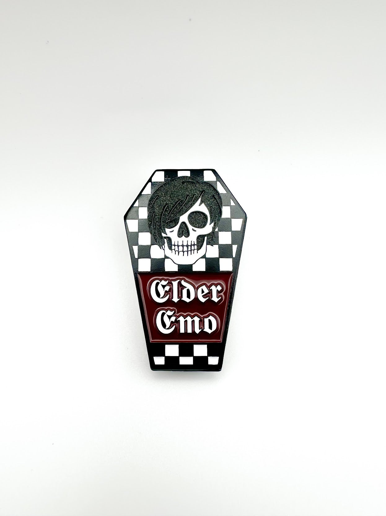 Elder Emo Coffin - Enamel Pin