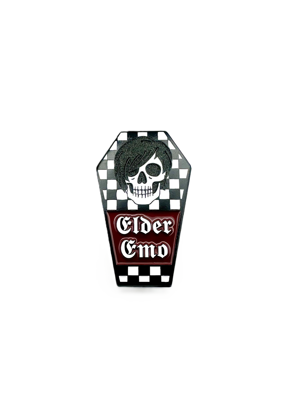 Elder Emo Coffin - Enamel Pin