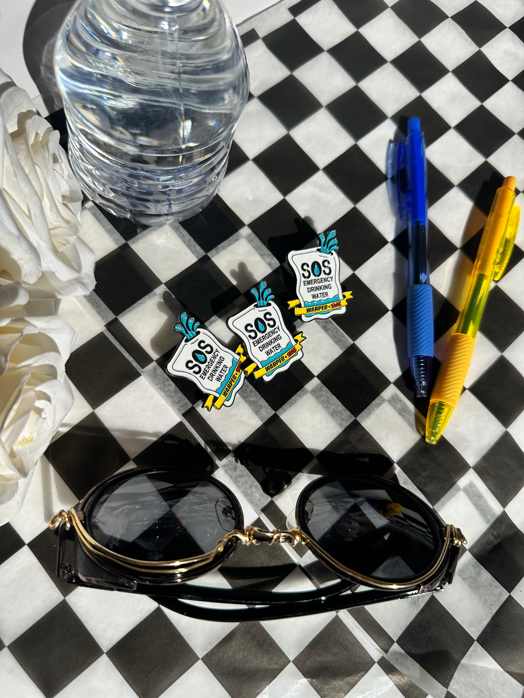 Enamel Pin - Warped Tour SOS Emergency Water Packet