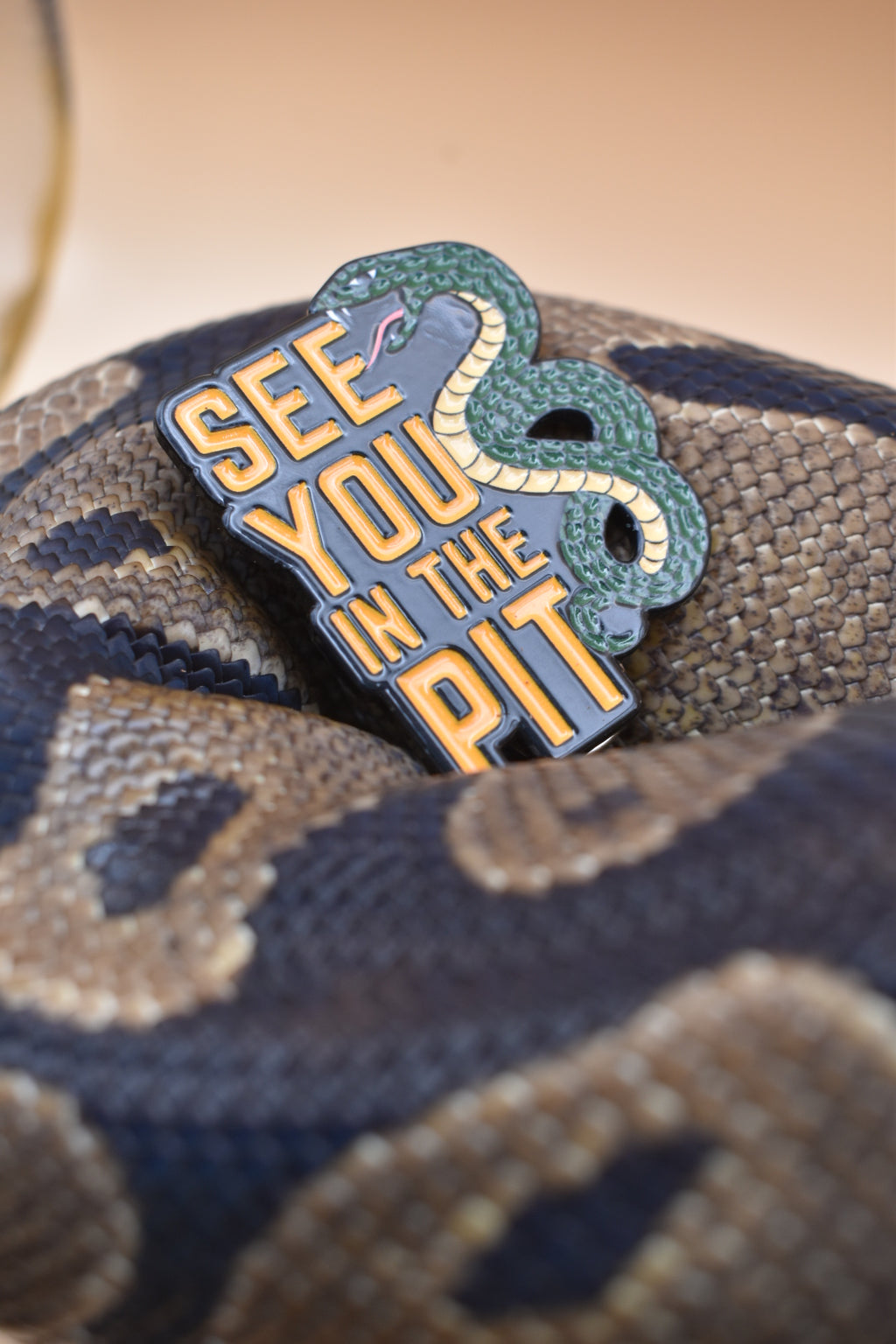 See You In The Pit - Enamel Pin