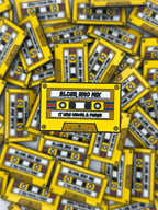 Cassette Tape Elder Emo Mix - Yellow - Enamel Pin