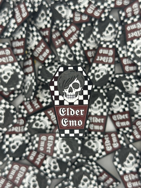 Elder Emo Coffin - Enamel Pin