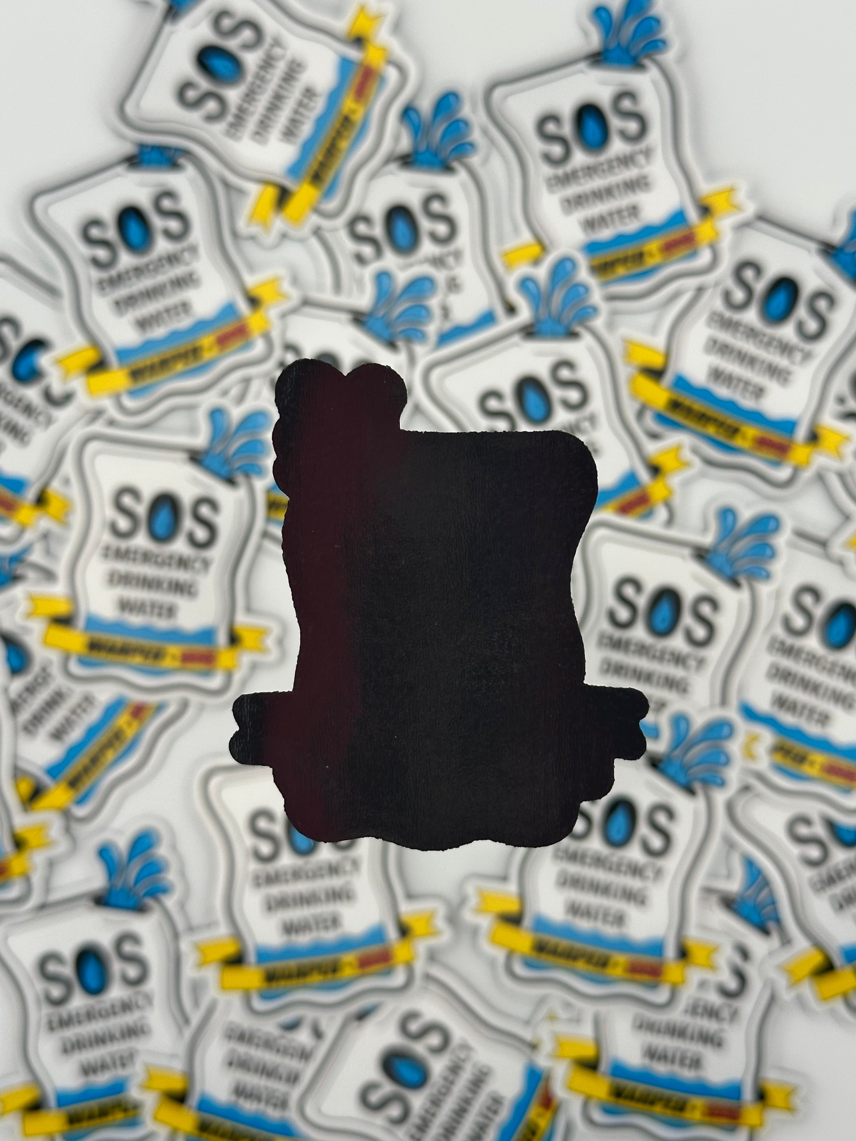 SOS Emergency Water Warped Tour Inspired - Magnet