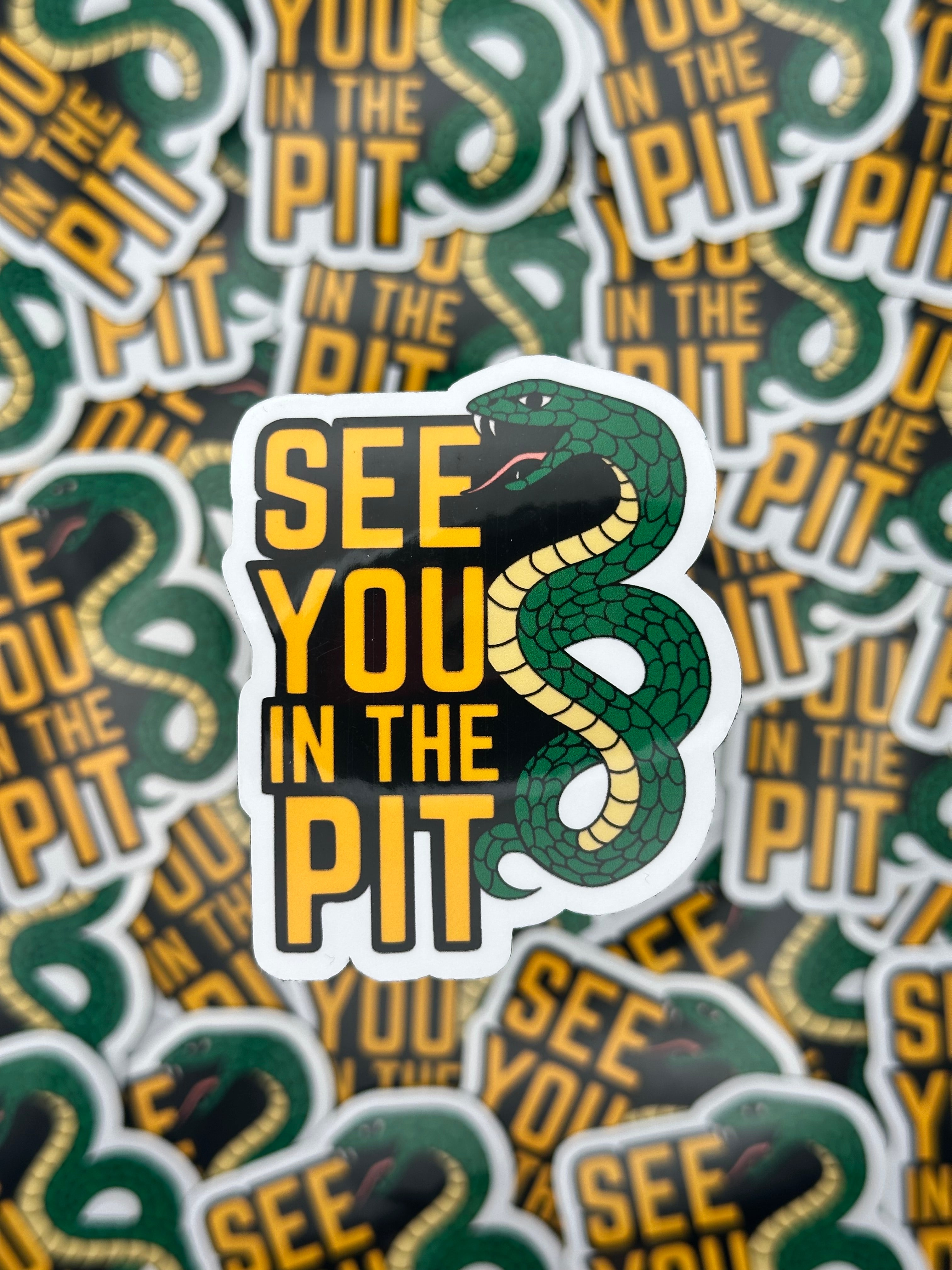 See You in the Pit - Magnet