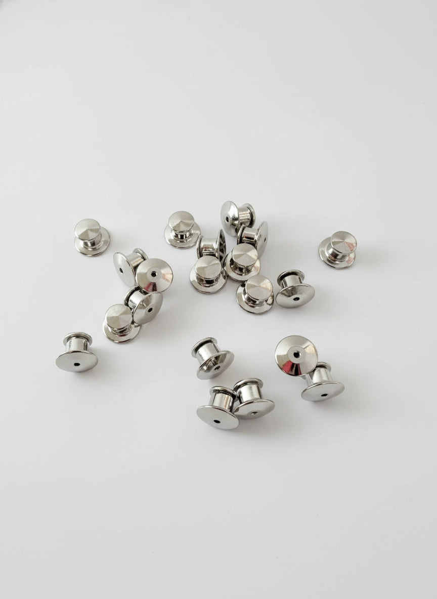 multiple locking pin backs