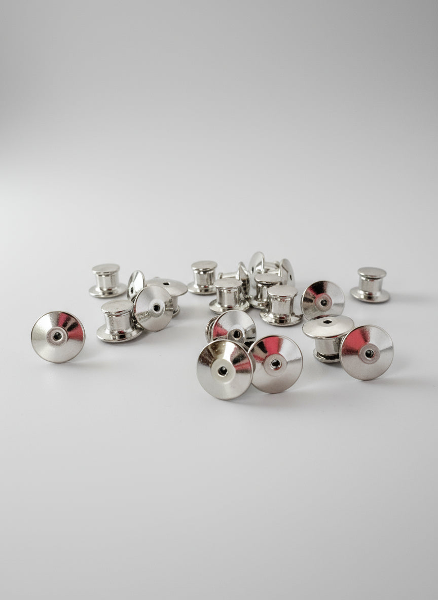 multiple locking pin backs