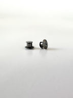 Black Locking Pin Backs
