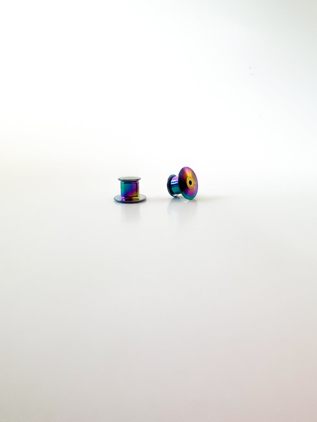 Rainbow Locking Pin Backs 