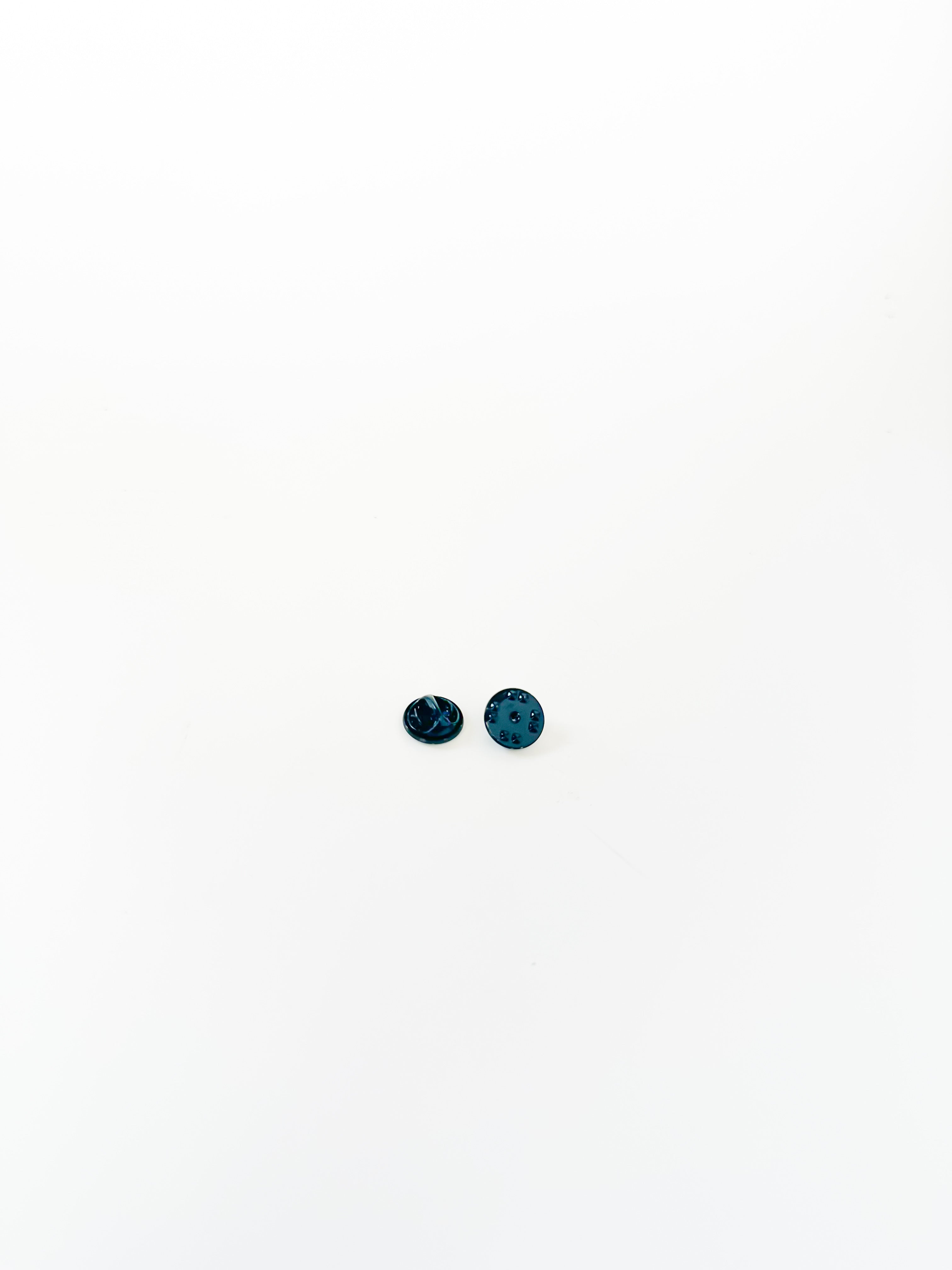 Black Military Clutch Pin Backs