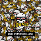 Skull Bite Warped-inspired (Grade B/Imperfect) - Enamel Pin