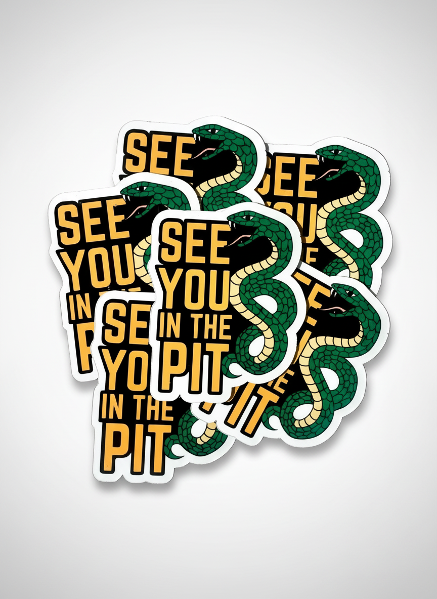 See You in the Pit - Magnet