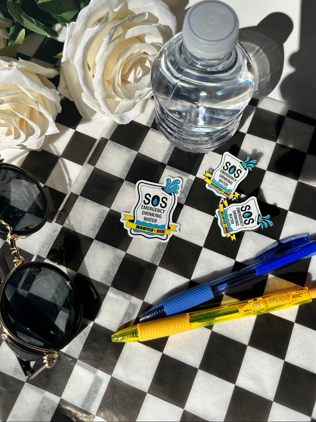 Sticker - Warped Tour SOS Emergency Water